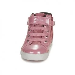 Chaussures Fille Baskets montantes Geox KILWI Rose -Baskets mode Soldes 19841123 500 C