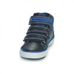 Chaussures Garçon Baskets montantes Geox ALONISSO Bleu -Baskets mode Soldes 19841172 500 C