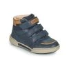 Chaussures Garçon Baskets montantes Geox POSEIDO Marine
