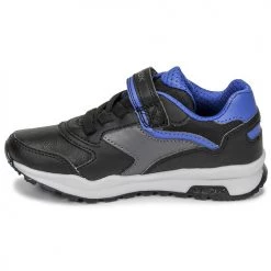 Chaussures Garçon Baskets basses Geox PAVEL Noir / Bleu -Baskets mode Soldes 19841190 500 D