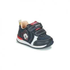 Chaussures Garçon Baskets basses Geox RISHO Marine