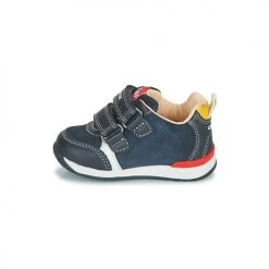 Chaussures Garçon Baskets basses Geox RISHO Marine -Baskets mode Soldes 19841201 500 D