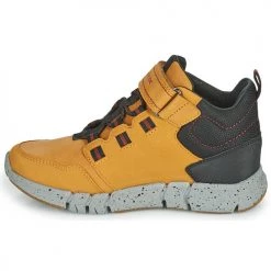 Chaussures Garçon Baskets montantes Geox FLEXYPER ABX Marrron -Baskets mode Soldes 19841217 500 D