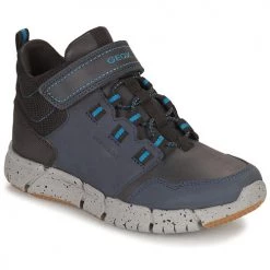 Chaussures Garçon Baskets montantes Geox FLEXYPER ABX Marine