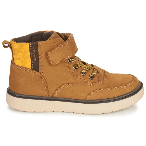 Chaussures Garçon Baskets montantes Geox RIDDOCK WPF Camel 2 Chaussures Garçon Baskets montantes Geox RIDDOCK WPF Camel – Image 2