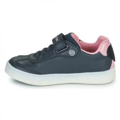 Chaussures Fille Baskets basses Geox SKYLIN Marine -Baskets mode Soldes 19841248 500 D