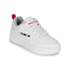 Chaussures Enfant Baskets basses Skechers SPORT COURT 92 Blanc