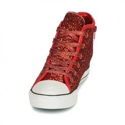 Chaussures Fille Baskets montantes Citrouille et Compagnie OUTIL Rouge -Baskets mode Soldes 19848839 500 C