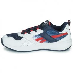 Chaussures Garçon Baskets basses Reebok Sport ROAD SUPREME Blanc / Marine / Rouge -Baskets mode Soldes 19861223 500 D