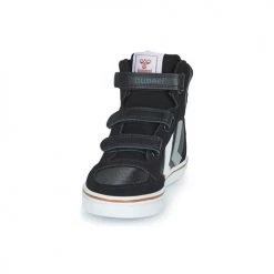 Chaussures Enfant Baskets montantes hummel STADIL PRO JR Noir / Gris -Baskets mode Soldes 19900897 500 C