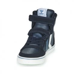 Chaussures Enfant Baskets montantes hummel SLIMMER STADIL JR Bleu -Baskets mode Soldes 19900899 500 C