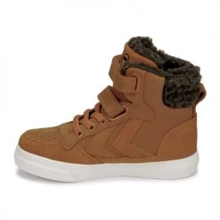 Chaussures Enfant Baskets montantes hummel STADIL WINTER HIGH JR Marron -Baskets mode Soldes 19900904 500 D