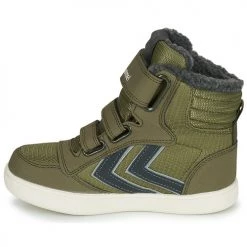Chaussures Enfant Baskets montantes hummel STADIL SUPER POLY BOOT MID RECYCLE JR Kaki -Baskets mode Soldes 19900905 500 D