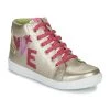 Chaussures Fille Baskets montantes Agatha Ruiz de la Prada FLOW Beige / Rosé