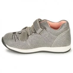 Chaussures Fille Baskets basses Chicco FLEXY Argenté -Baskets mode Soldes 19909569 500 D