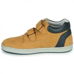 Chaussures Garçon Baskets montantes Chicco CODY Marron / Marine -Baskets mode Soldes 19909576 500 D