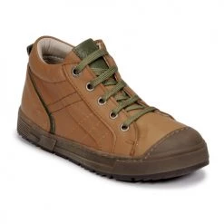 Chaussures Garçon Baskets montantes Aster BARNA Camel