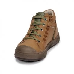 Chaussures Garçon Baskets montantes Aster BARNA Camel -Baskets mode Soldes 19924355 500 C