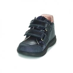 Chaussures Fille Baskets montantes Pablosky 6122 Marine -Baskets mode Soldes 19931408 500 C