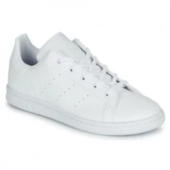 Chaussures Enfant Baskets basses adidas Originals STAN SMITH C Blanc