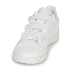 Chaussures Enfant Baskets basses adidas Originals STAN SMITH CF C Blanc -Baskets mode Soldes 19933777 500 C