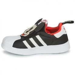 Chaussures Garçon Baskets basses adidas Originals SUPERSTAR 360 C Noir / Mickey -Baskets mode Soldes 19933788 500 D