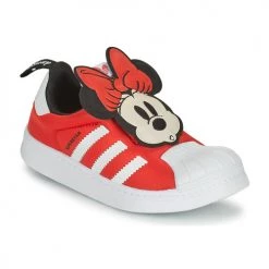 Chaussures Fille Baskets basses adidas Originals SUPERSTAR 360 C Rouge / Minnie