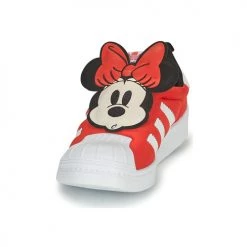 Chaussures Fille Baskets basses adidas Originals SUPERSTAR 360 C Rouge / Minnie -Baskets mode Soldes 19933789 500 C