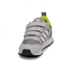 Chaussures Garçon Baskets basses adidas Originals ZX 700 HD CF C Gris / Vert -Baskets mode Soldes 19933807 500 C