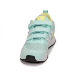 Chaussures Enfant Baskets basses adidas Originals ZX 700 HD CF C Bleu / Jaune -Baskets mode Soldes 19933809 500 C