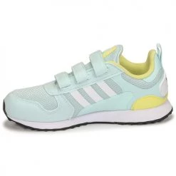 Chaussures Enfant Baskets basses adidas Originals ZX 700 HD CF C Bleu / Jaune -Baskets mode Soldes 19933809 500 D