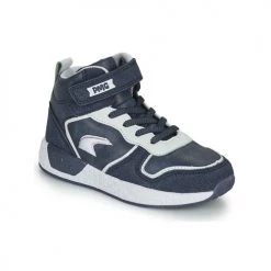 Chaussures Garçon Baskets montantes Primigi B&G MEGA Marine / Blanc