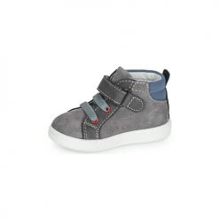 Chaussures Garçon Baskets montantes Primigi BABY LIKE Gris / Bleu -Baskets mode Soldes 19933884 500 D