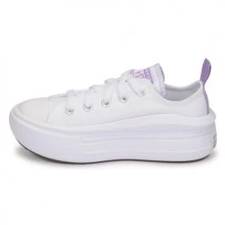 Chaussures Fille Baskets basses Converse CHUCK TAYLOR ALL STAR MOVE CANVAS OX Blanc / Rose 7 Chaussures Fille Baskets basses Converse CHUCK TAYLOR ALL STAR MOVE CANVAS OX Blanc / Rose -Baskets mode Soldes 19935459 500 D
