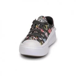 Chaussures Fille Baskets basses Converse CHUCK TAYLOR ALL STAR MOVE ALWAYS ON HEARTS OX Noir / Multicolore -Baskets mode Soldes 19935461 500 C