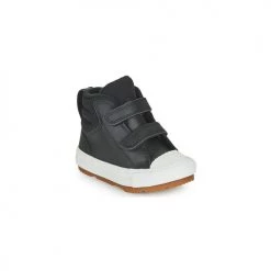 Chaussures Enfant Baskets montantes Converse CHUCK TAYLOR ALL STAR BERKSHIRE BOOT SEASONAL LEATHER HI Noir