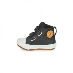 Chaussures Enfant Baskets montantes Converse CHUCK TAYLOR ALL STAR BERKSHIRE BOOT SEASONAL LEATHER HI Noir -Baskets mode Soldes 19935480 500 D
