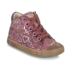Chaussures Fille Baskets montantes Acebo's 5533EL-GRANADA Rose