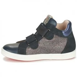Chaussures Fille Baskets montantes Acebo's 5541SX-MARINO Marine -Baskets mode Soldes 19935553 500 D