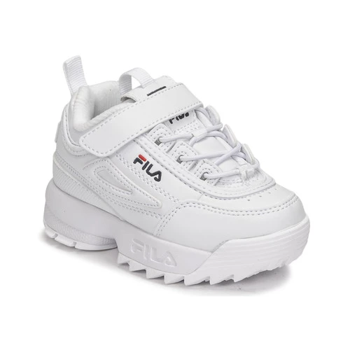 Chaussures Enfant Baskets basses Fila DISRUPTOR INFANTS Blanc 1 Chaussures Enfant Baskets basses Fila DISRUPTOR INFANTS Blanc