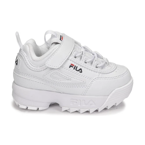 Chaussures Enfant Baskets basses Fila DISRUPTOR INFANTS Blanc 2 Chaussures Enfant Baskets basses Fila DISRUPTOR INFANTS Blanc – Image 2