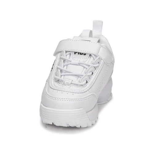 Chaussures Enfant Baskets basses Fila DISRUPTOR INFANTS Blanc 3 Chaussures Enfant Baskets basses Fila DISRUPTOR INFANTS Blanc – Image 3