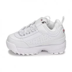 Chaussures Enfant Baskets basses Fila DISRUPTOR INFANTS Blanc 7 Chaussures Enfant Baskets basses Fila DISRUPTOR INFANTS Blanc -Baskets mode Soldes 19967552 500 D