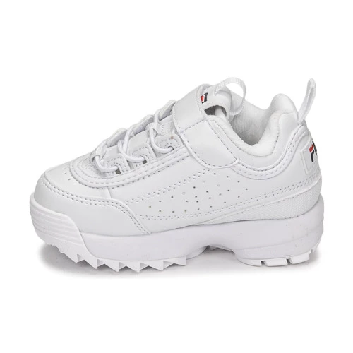 Chaussures Enfant Baskets basses Fila DISRUPTOR INFANTS Blanc 4 Chaussures Enfant Baskets basses Fila DISRUPTOR INFANTS Blanc – Image 4