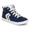 Chaussures Garçon Baskets montantes Geox KIWI BOY Marine
