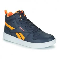 Chaussures Garçon Baskets montantes Reebok Classic REEBOK ROYAL PRIME Marine / Orange