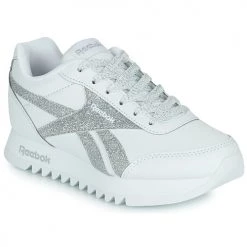 Chaussures Fille Baskets basses Reebok Classic REEBOK ROYAL CLJOG Blanc / Glitter