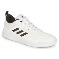 Chaussures Enfant Baskets basses adidas Performance TENSAUR K Blanc / Noir