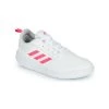 Chaussures Fille Baskets basses adidas Performance TENSAUR K Blanc / Rose