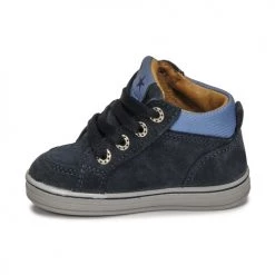 Chaussures Garçon Baskets montantes Citrouille et Compagnie PALLA Marine -Baskets mode Soldes 20143718 500 D